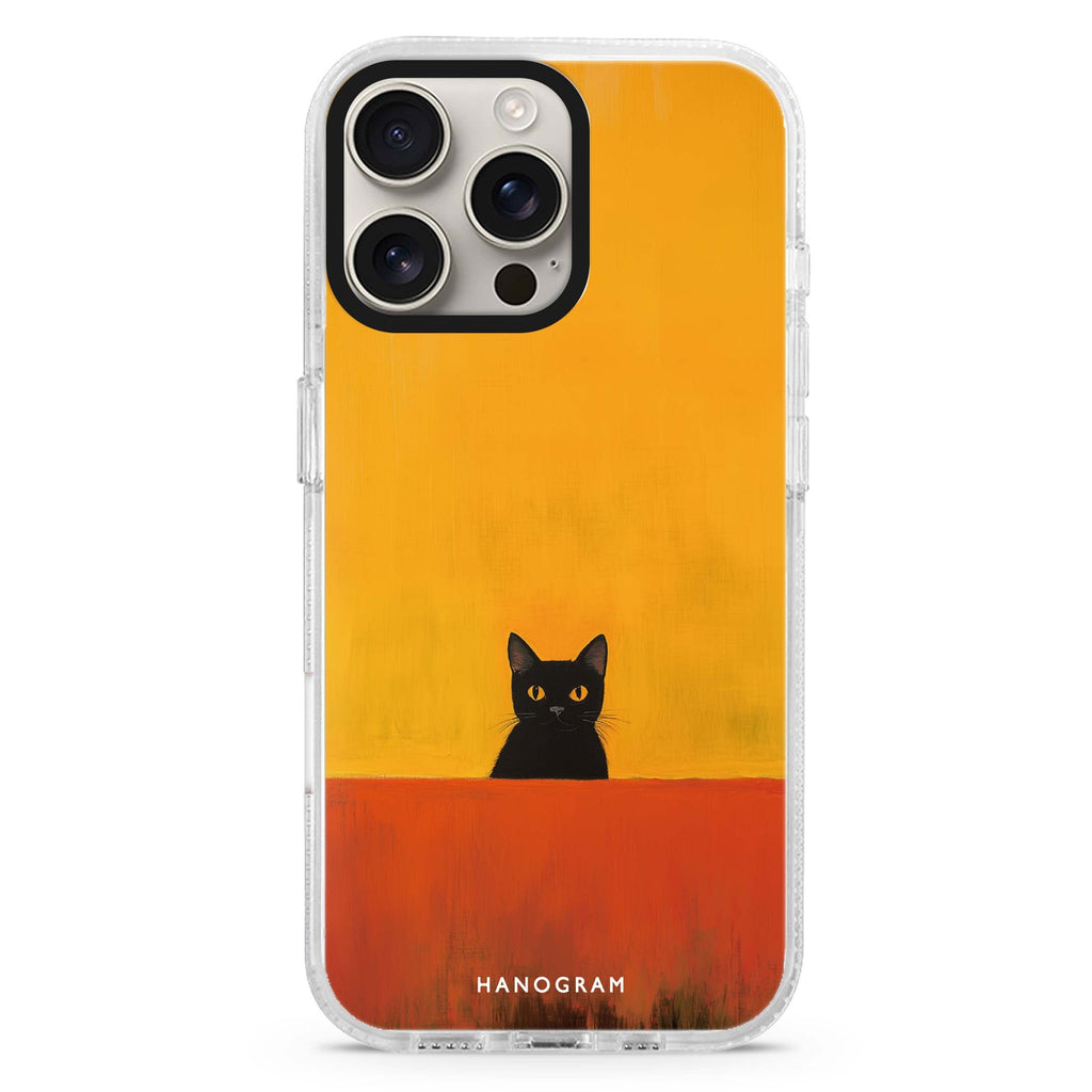 Minimalist Meow iPhone Ultra Clear Case