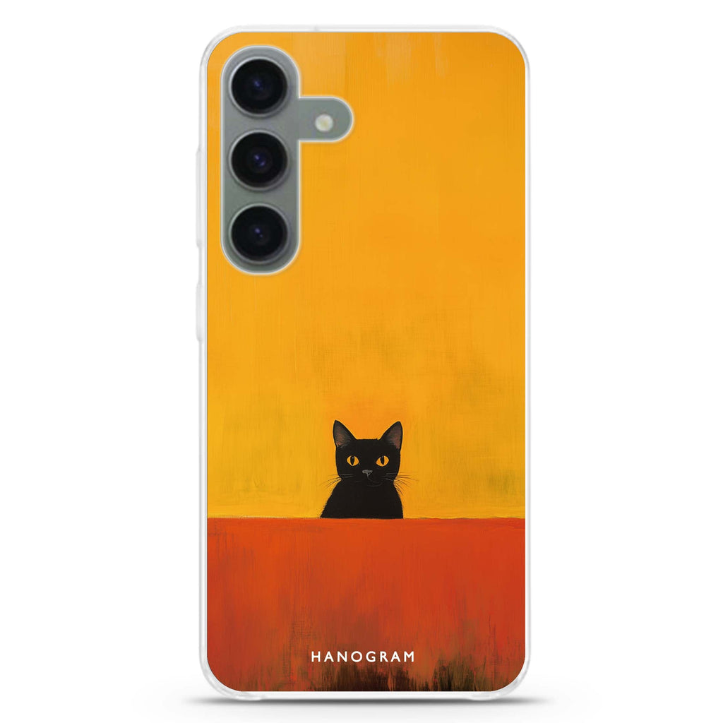 Minimalist Meow Samsung Galaxy Ultra Clear Case