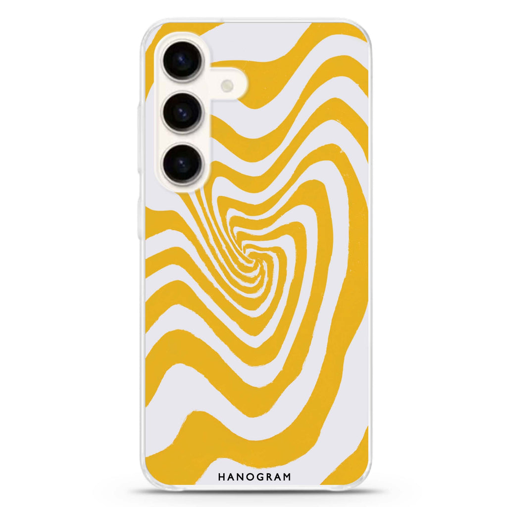 Abstract Paint Pattern Samsung Galaxy Ultra Clear Case