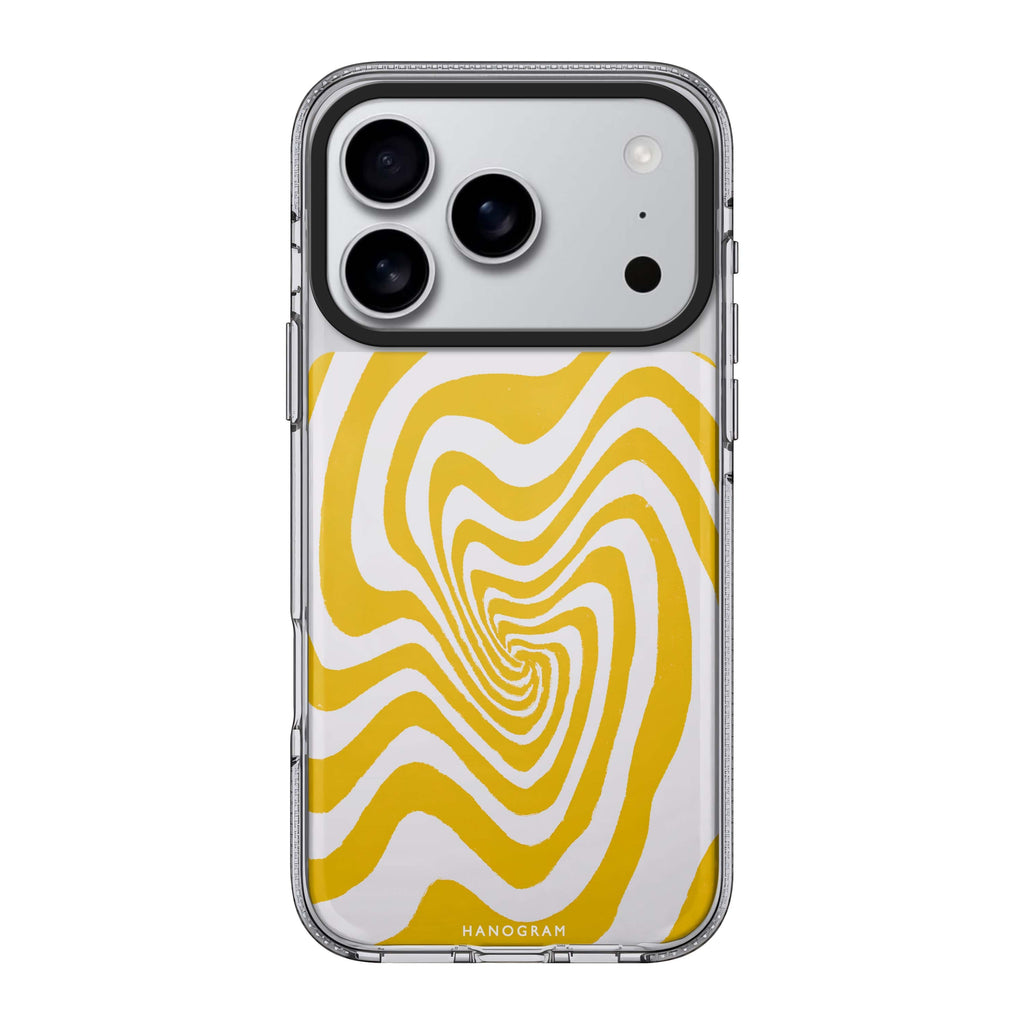 Abstract Paint Pattern Style 3 abstract pattern iPhone 17 Pro Max ultra clear case