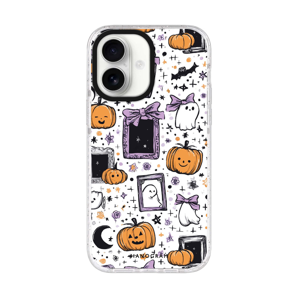 Haunted Gallery iPhone 17 ultra clear MagSafe case, front product view