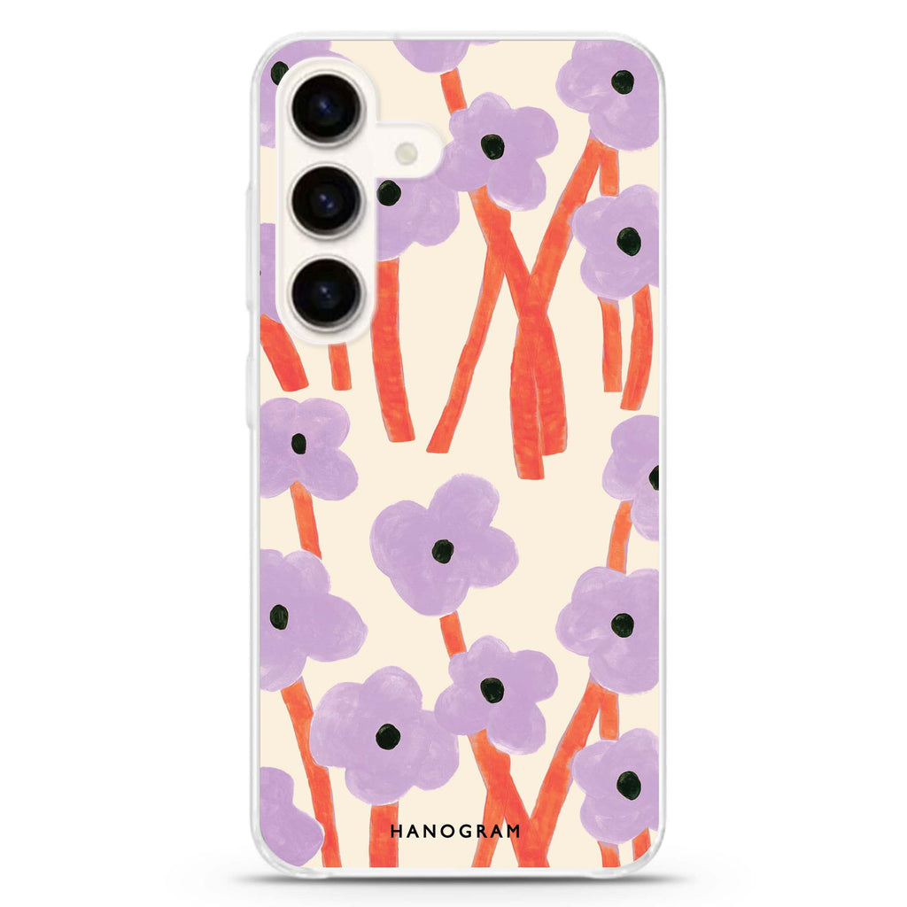Floral Samsung Galaxy Ultra Clear Case