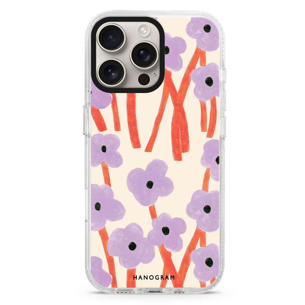 Floral MagSafe Compatible Ultra Clear Case