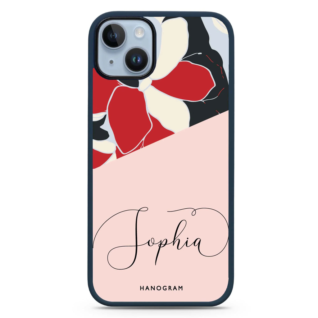 Floral POP iPhone 15 Impact Guard Bumper Case