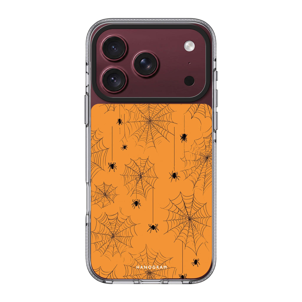 Spooky Web Weave Ultra Clear Case
