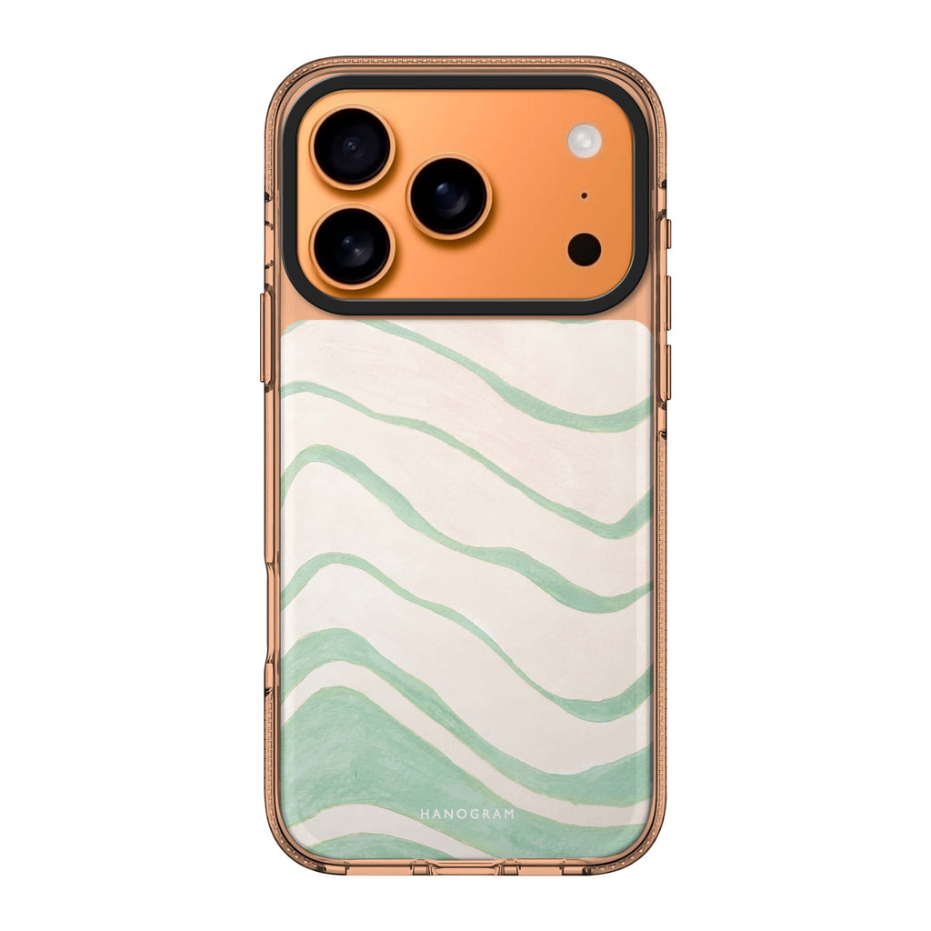 Abstract Paint Pattern Style 2 abstract pattern iPhone 17 Pro Max ultra clear case