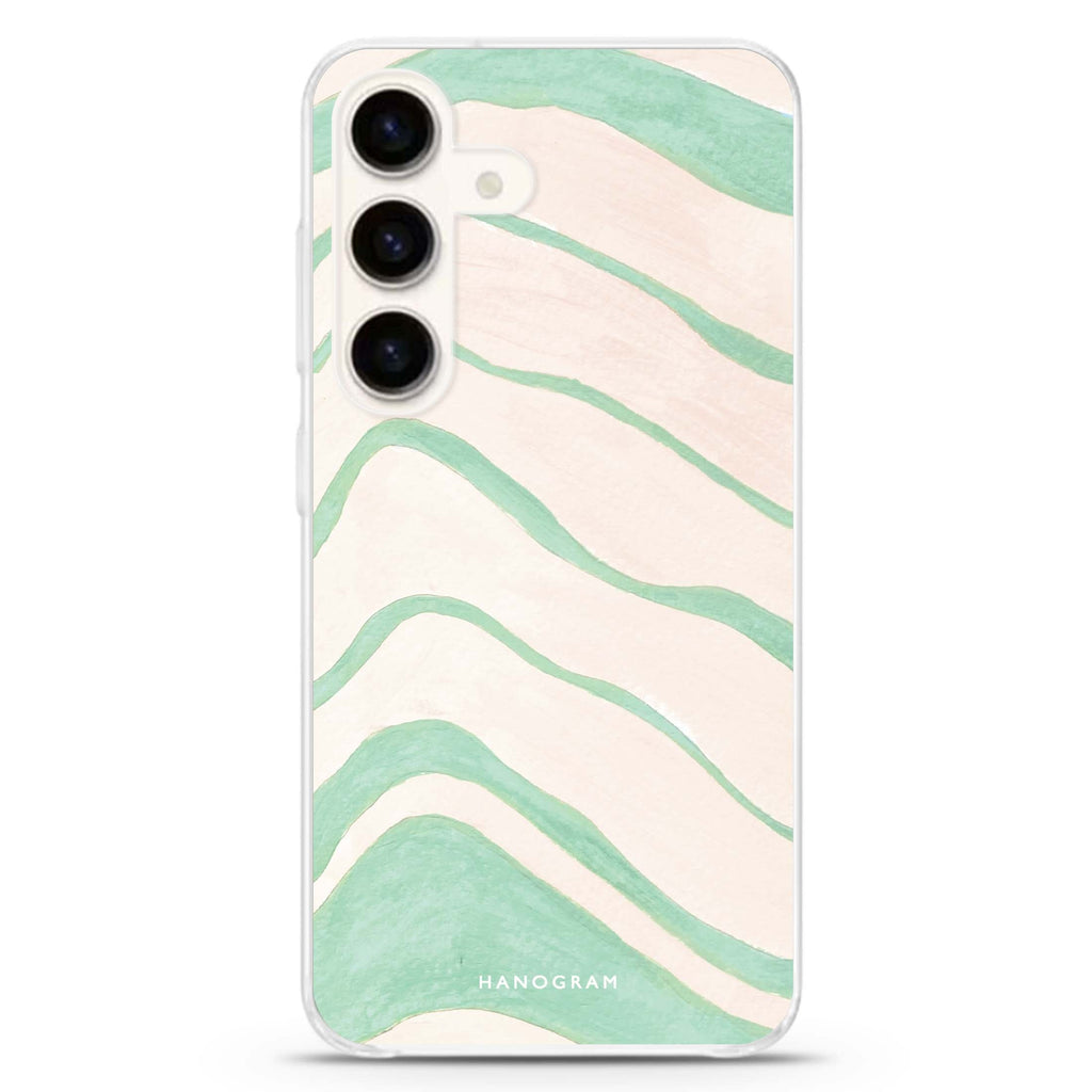 Abstract Paint Pattern Samsung Galaxy Ultra Clear Case