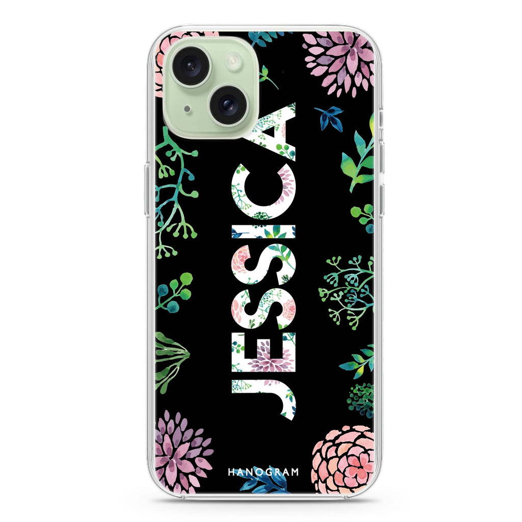 Garden In Rainforest iPhone 15 plus Ultra Clear Case