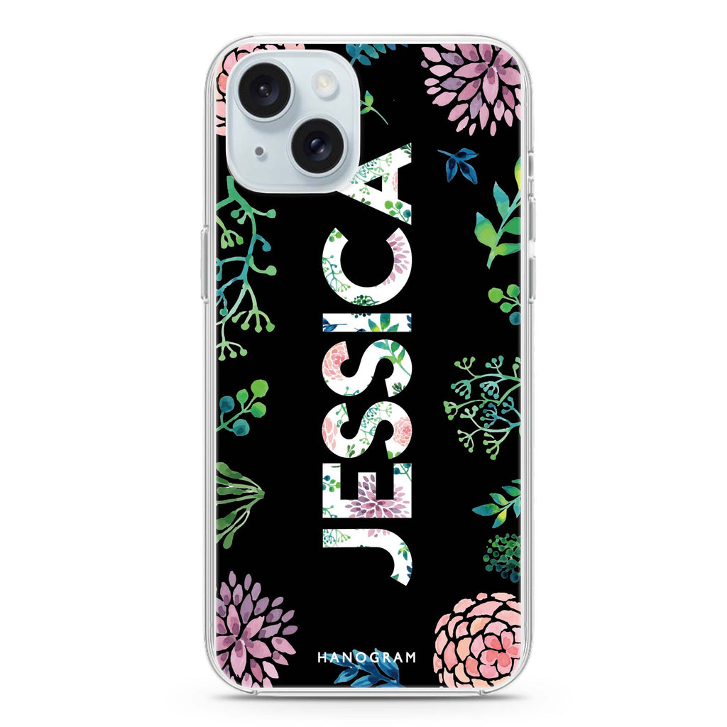 Garden In Rainforest iPhone 15 Plus MagSafe Compatible Ultra Clear Case