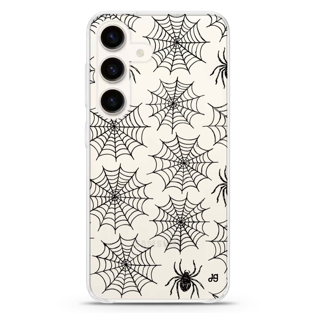 The Tangled Web Waltz Samsung Galaxy Ultra Clear Case — front view