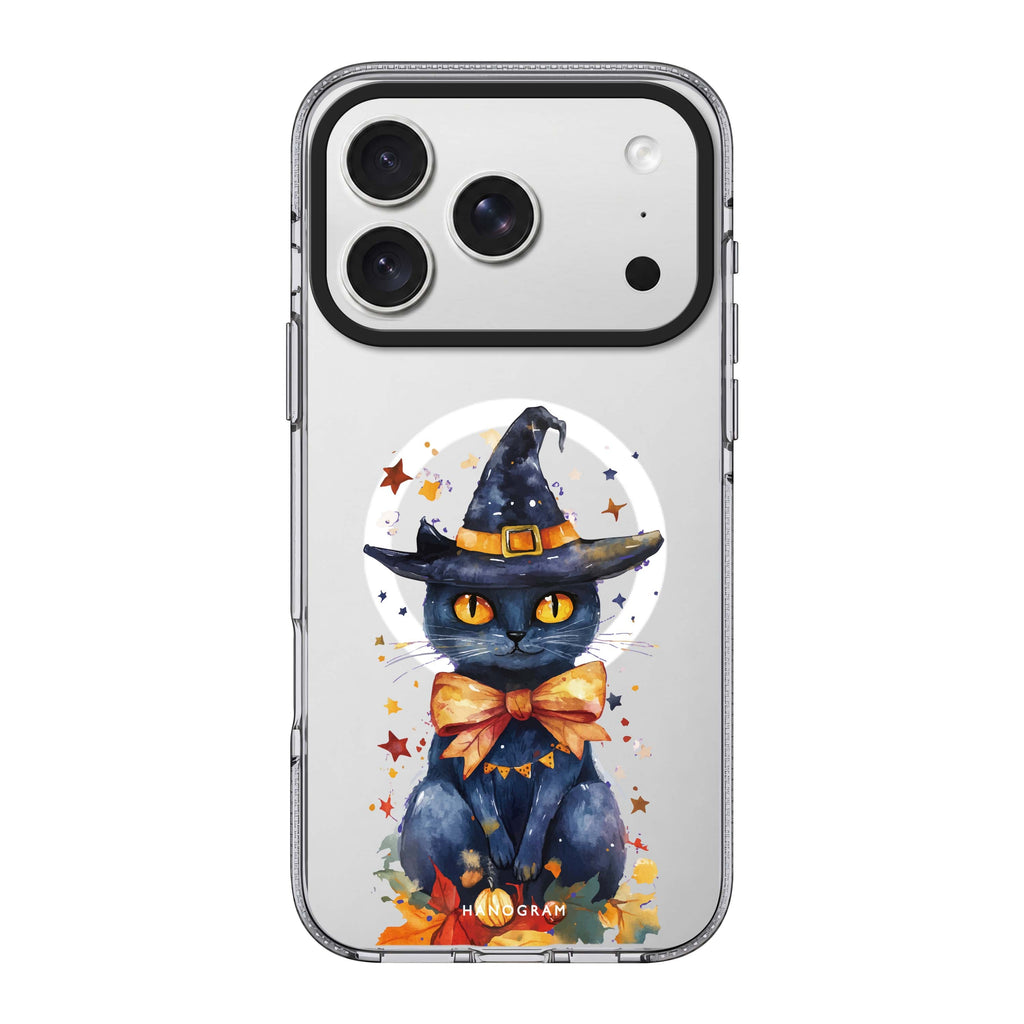 Midnight Kitty Charms Ultra Clear Case