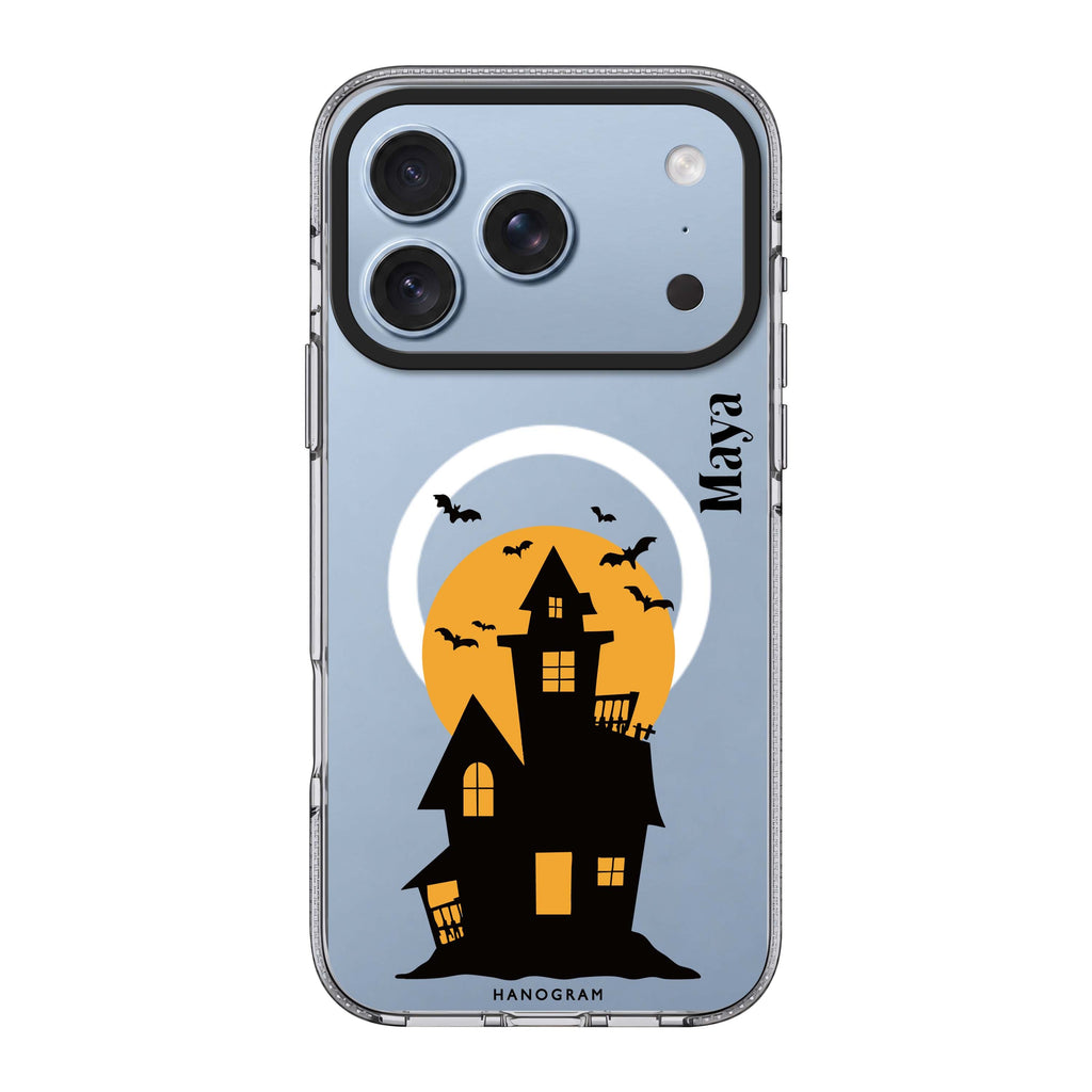 Moonlit Haunted House Ultra Clear Case