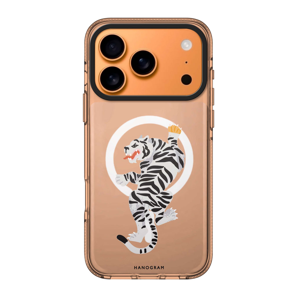 Tiger tiger animal iPhone 17 Pro Max ultra clear case