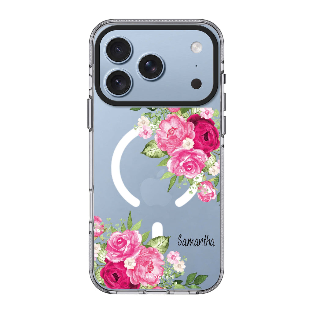 Watercolor Rose Ultra Clear Case