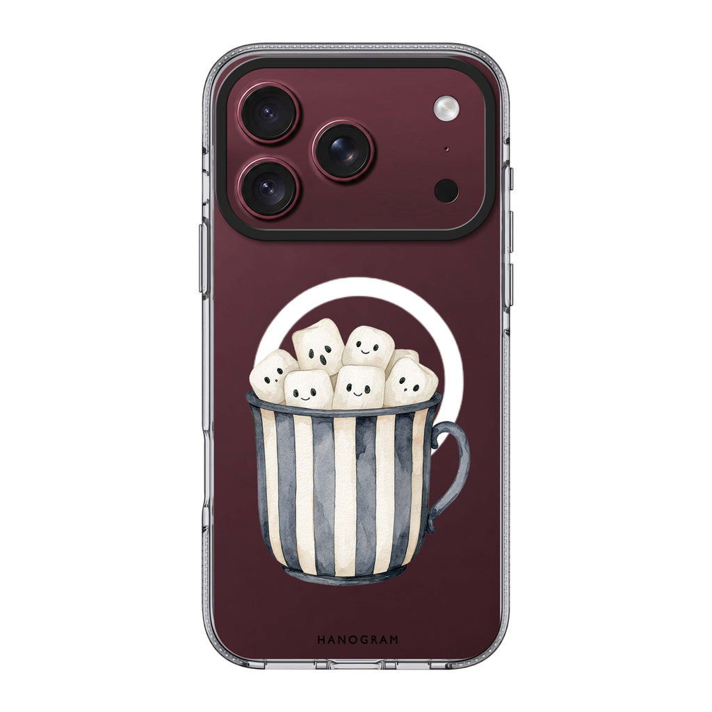 Marshmallow Mug Mates iPhone 18 Pro Max Ultra Clear Case - Image 1