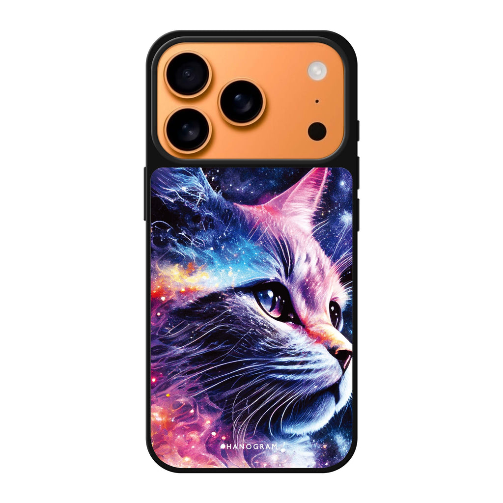 Galaxy Cat cat animal celestial iPhone 17 Pro Max mirror case