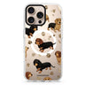 Pawprints of Love MagSafe Compatible Ultra Clear Case
