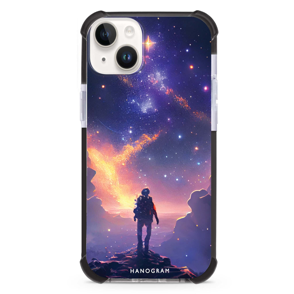 Imagine the Galaxy iPhone 15 Plus MagSafe Compatible Ultra Shockproof Case