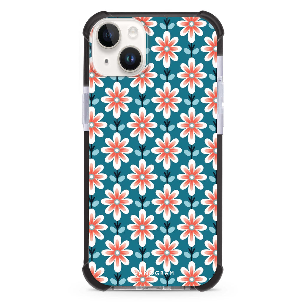 Infinite Petals iPhone 13 Mini MagSafe Compatible Ultra Shockproof Case