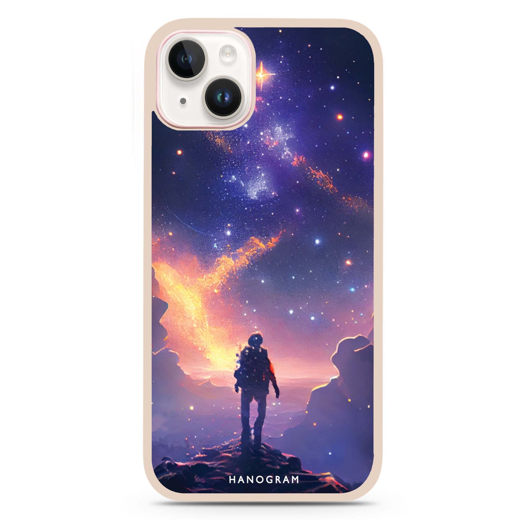 Imagine the Galaxy iPhone 15 Impact Guard Bumper Case