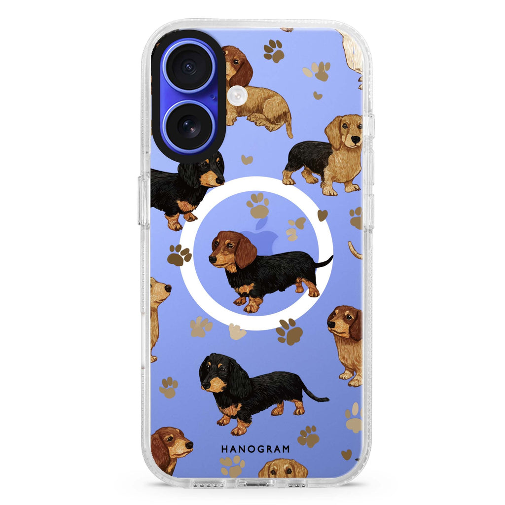 Pawprints of Love MagSafe Compatible Ultra Clear Case