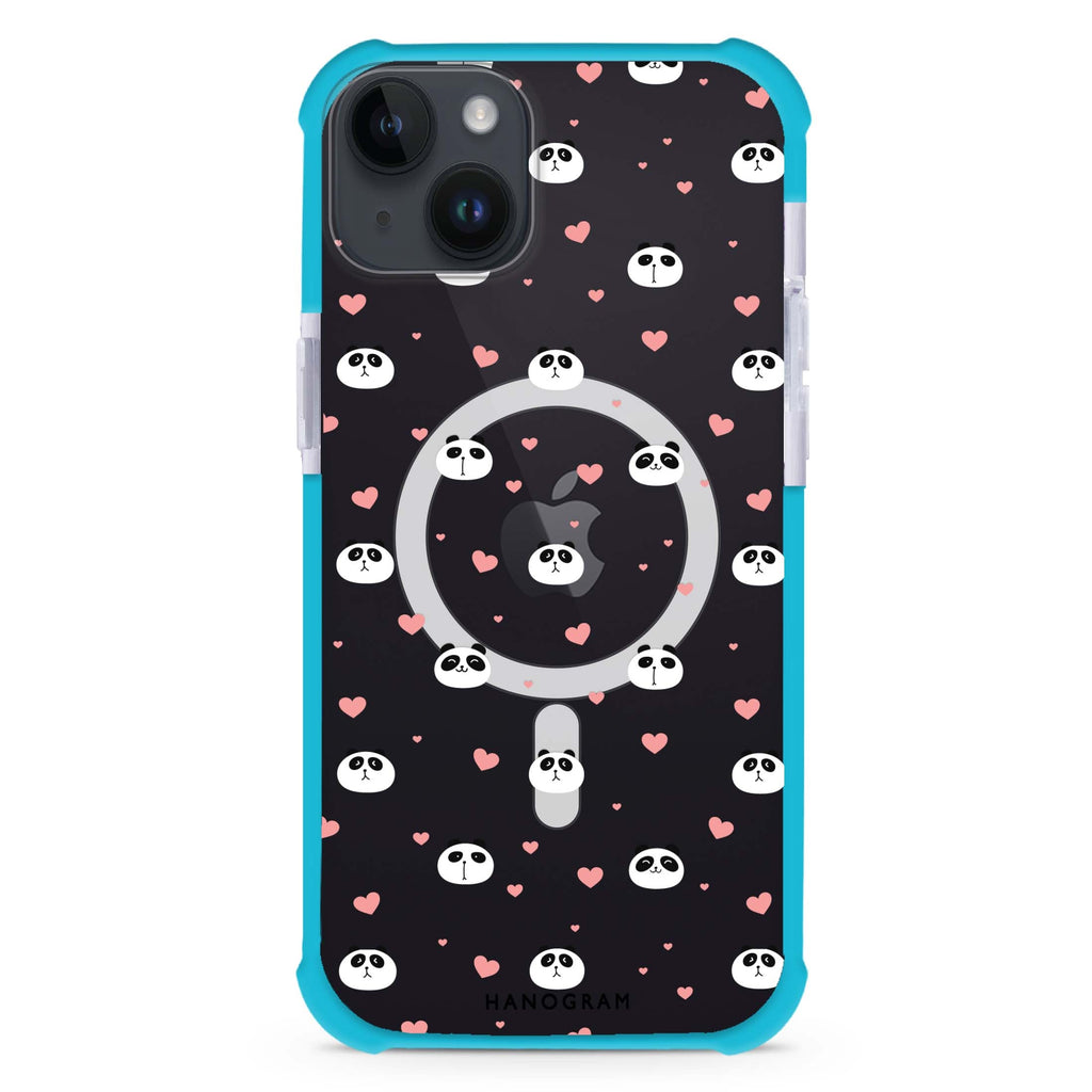 Panda Playtime iPhone 15 Plus MagSafe Compatible Ultra Shockproof Case