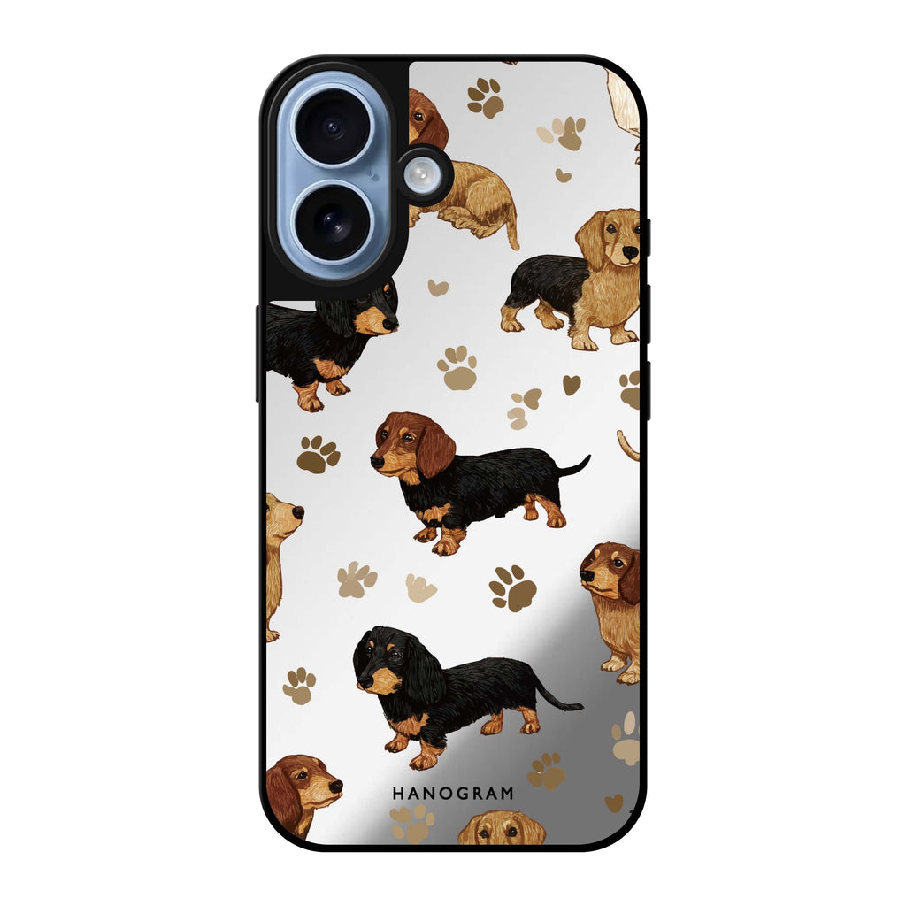 Pawprints of Love MagSafe Compatible Mirror Case