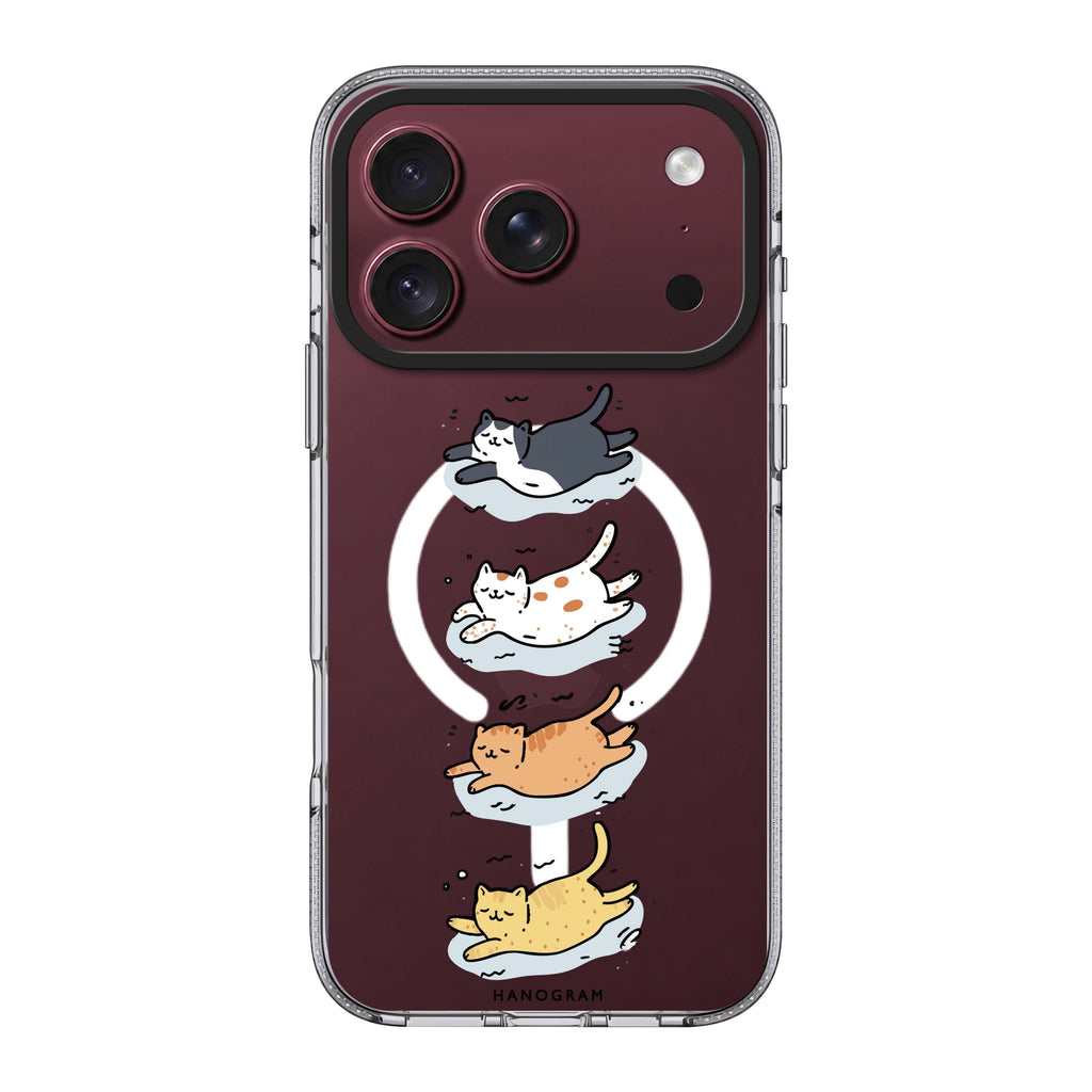 Drifting Kitties Ultra Clear Case