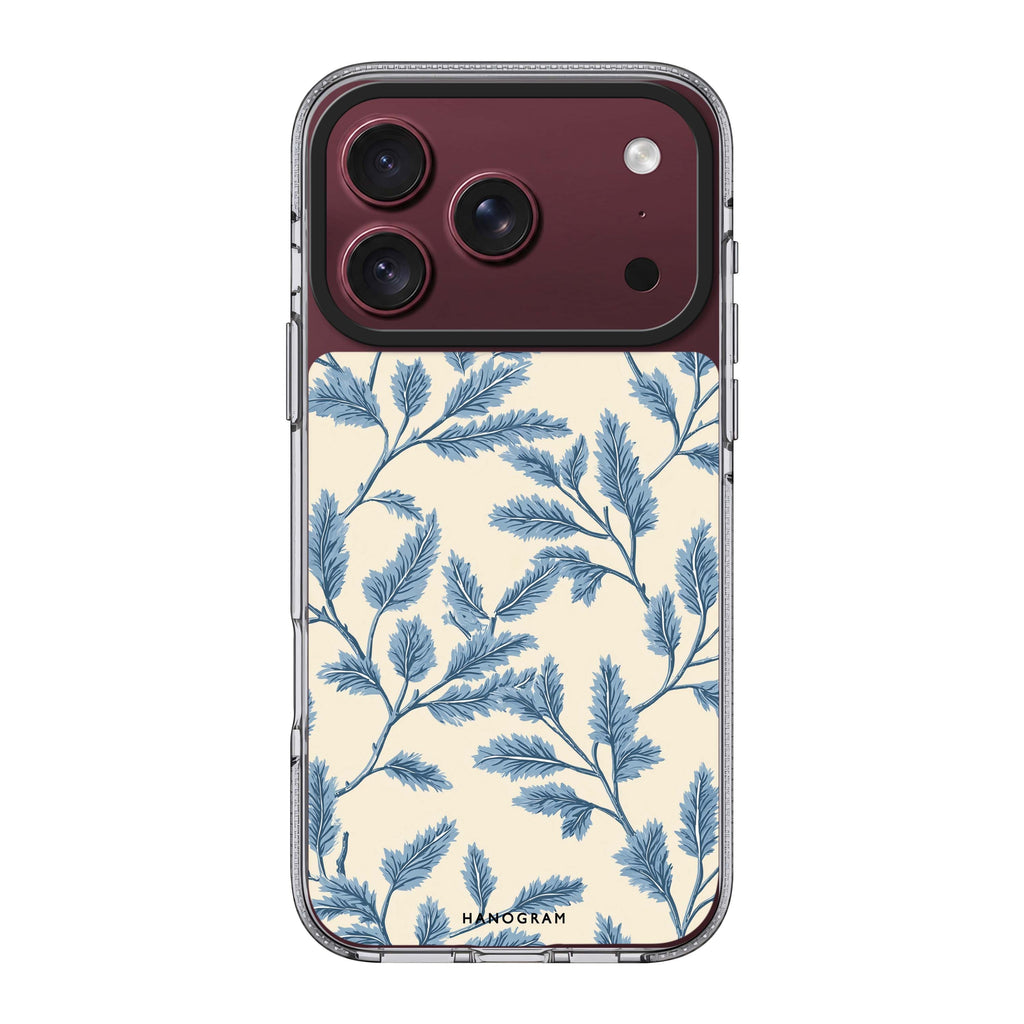 Blue Botanical Ultra Clear Case