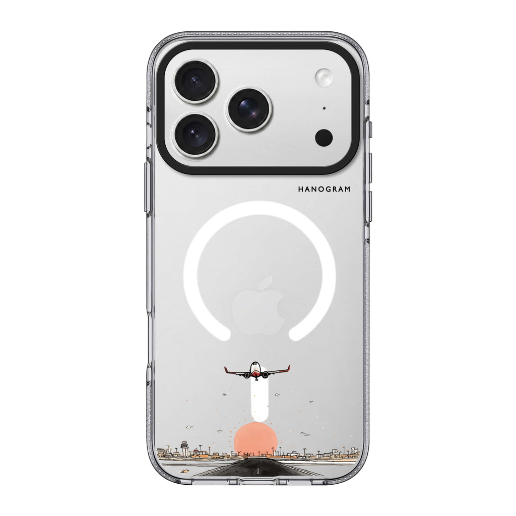 Sunset Takeoff Ultra Clear Case
