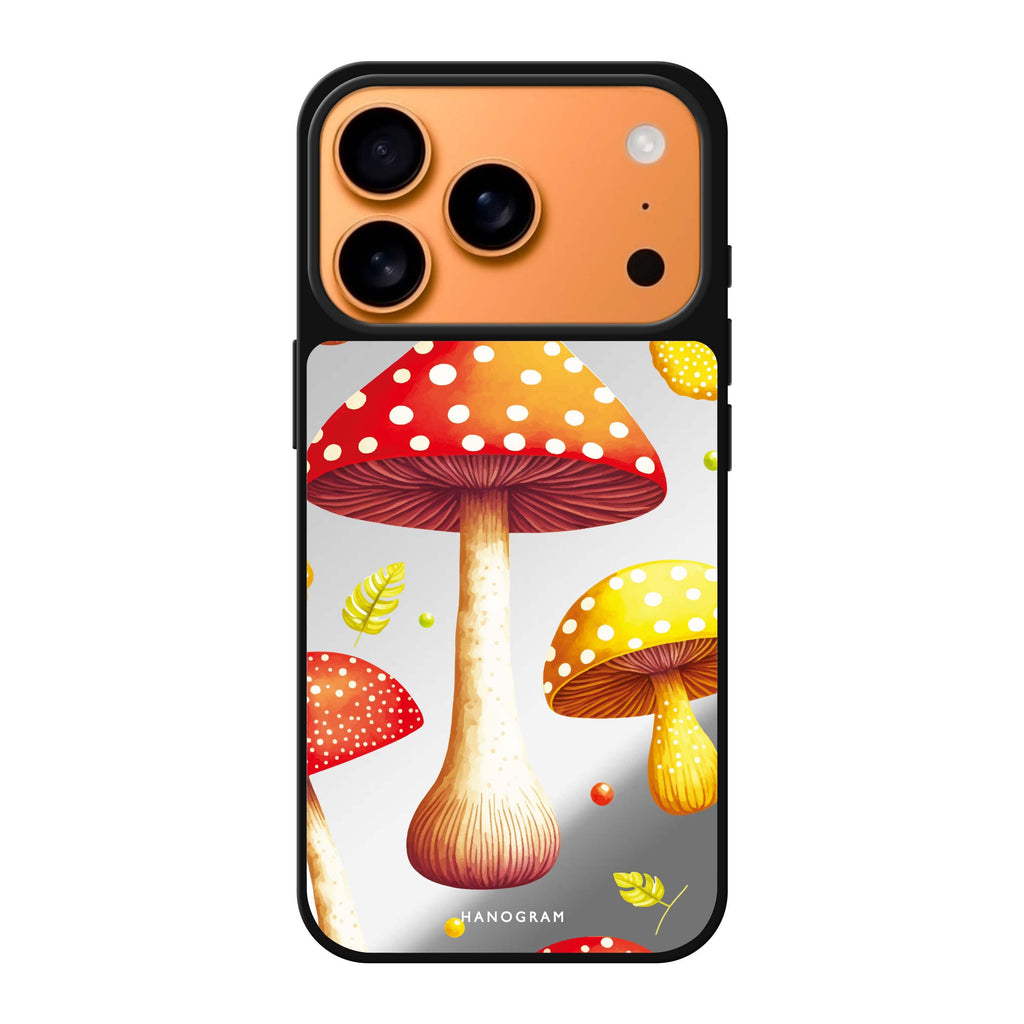 Mushroom time mushroom iPhone 17 Pro Max mirror case