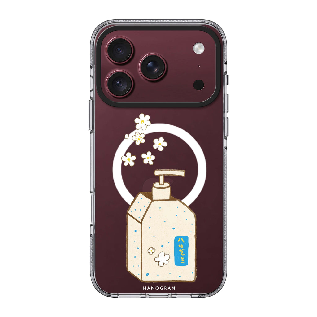 Flower Soap Ultra Clear Case