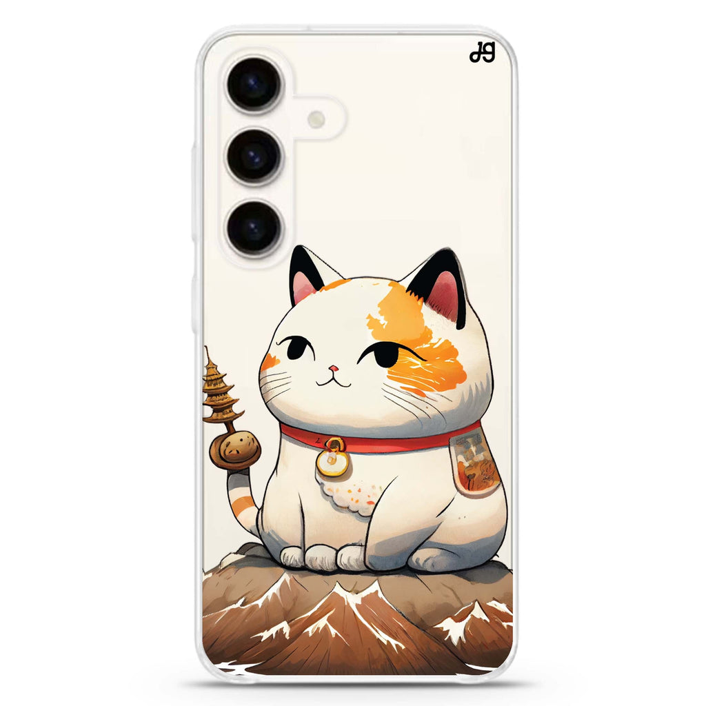 A Cute Cat Samsung Galaxy Ultra Clear Case