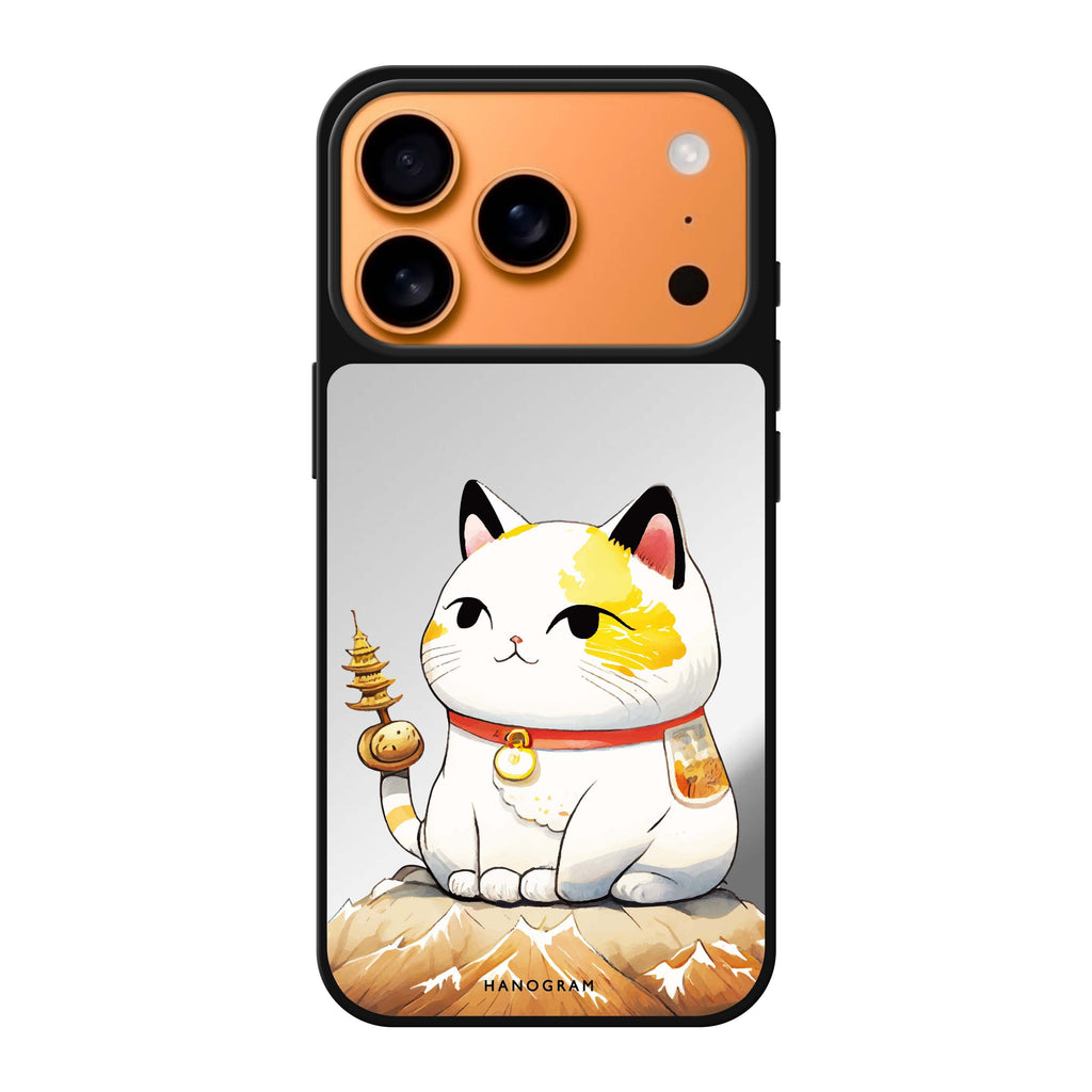 A Cute Cat cat animal cute iPhone 17 Pro Max mirror case