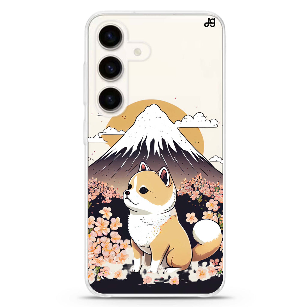 Shiba Inu & Japan Samsung Galaxy Ultra Clear Case
