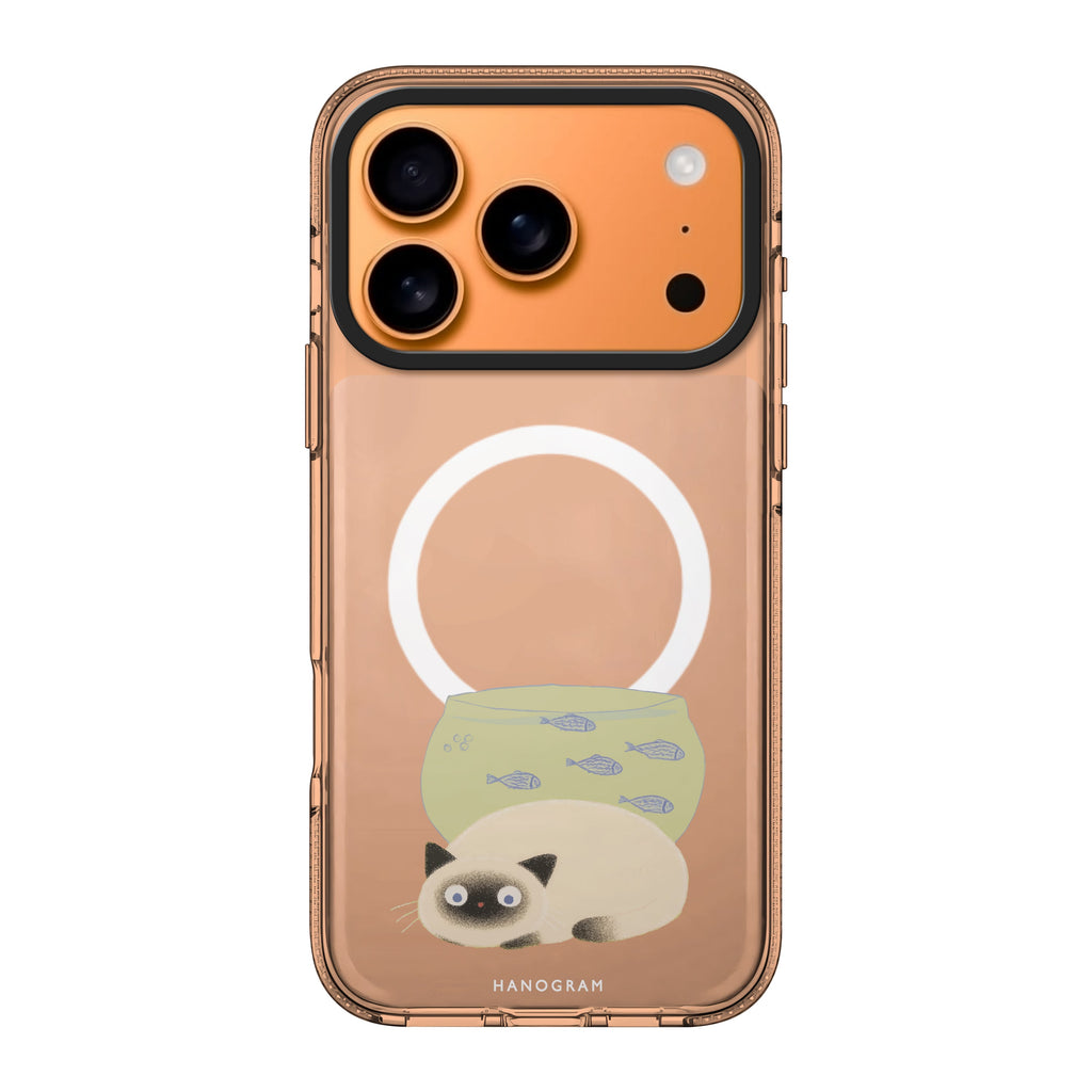 Lazy Tank Topper animal cute iPhone 17 Pro Max ultra clear case