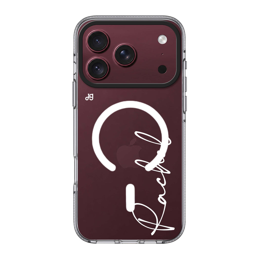 Personalized Script Ultra Clear Case