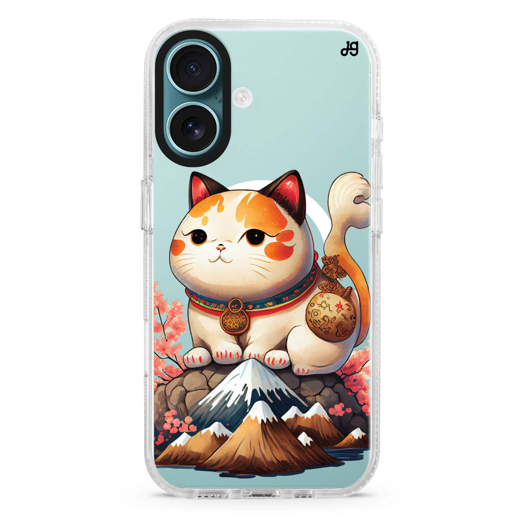 Kawaii Cat MagSafe Compatible iPhone 16 Ultra Clear Case - Personalized and Stylish Protection