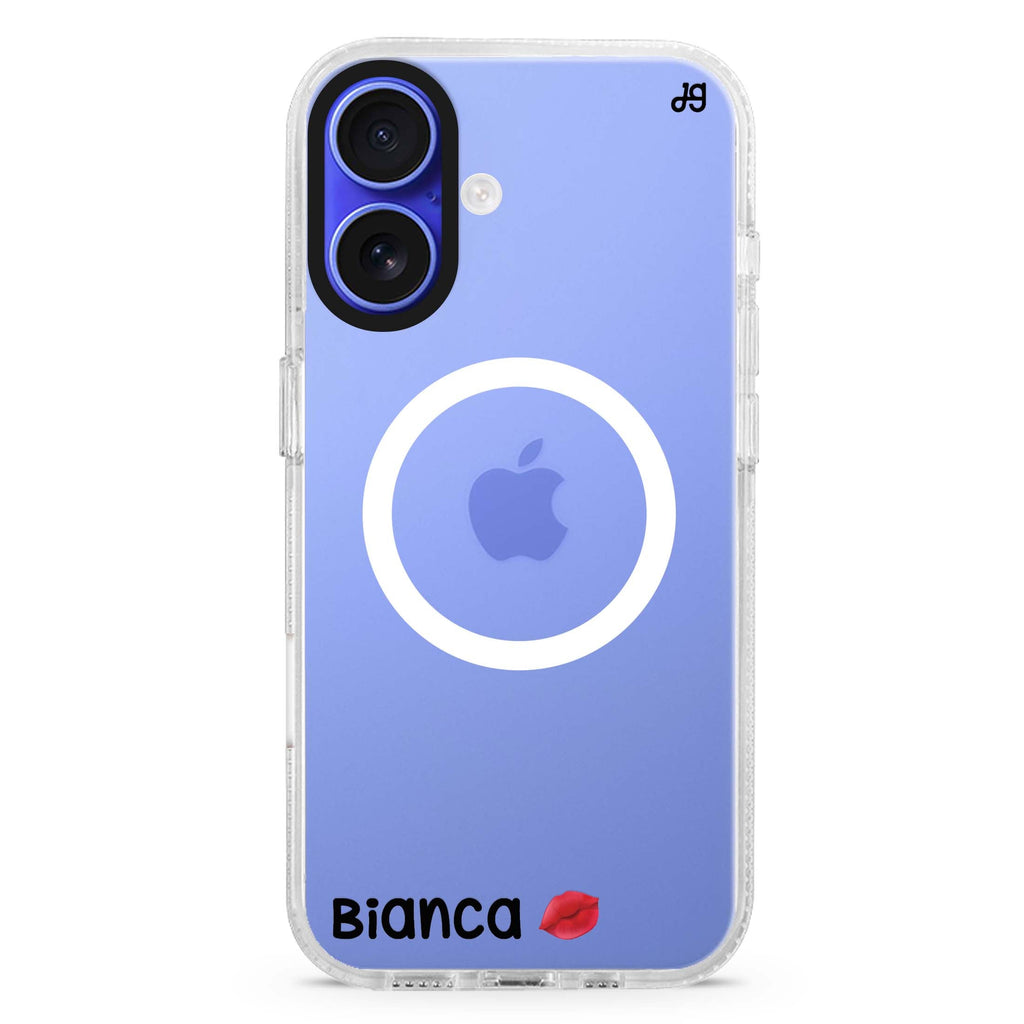 A Kiss MagSafe Compatible iPhone 16 Ultra Clear Case - Personalized and Stylish Protection