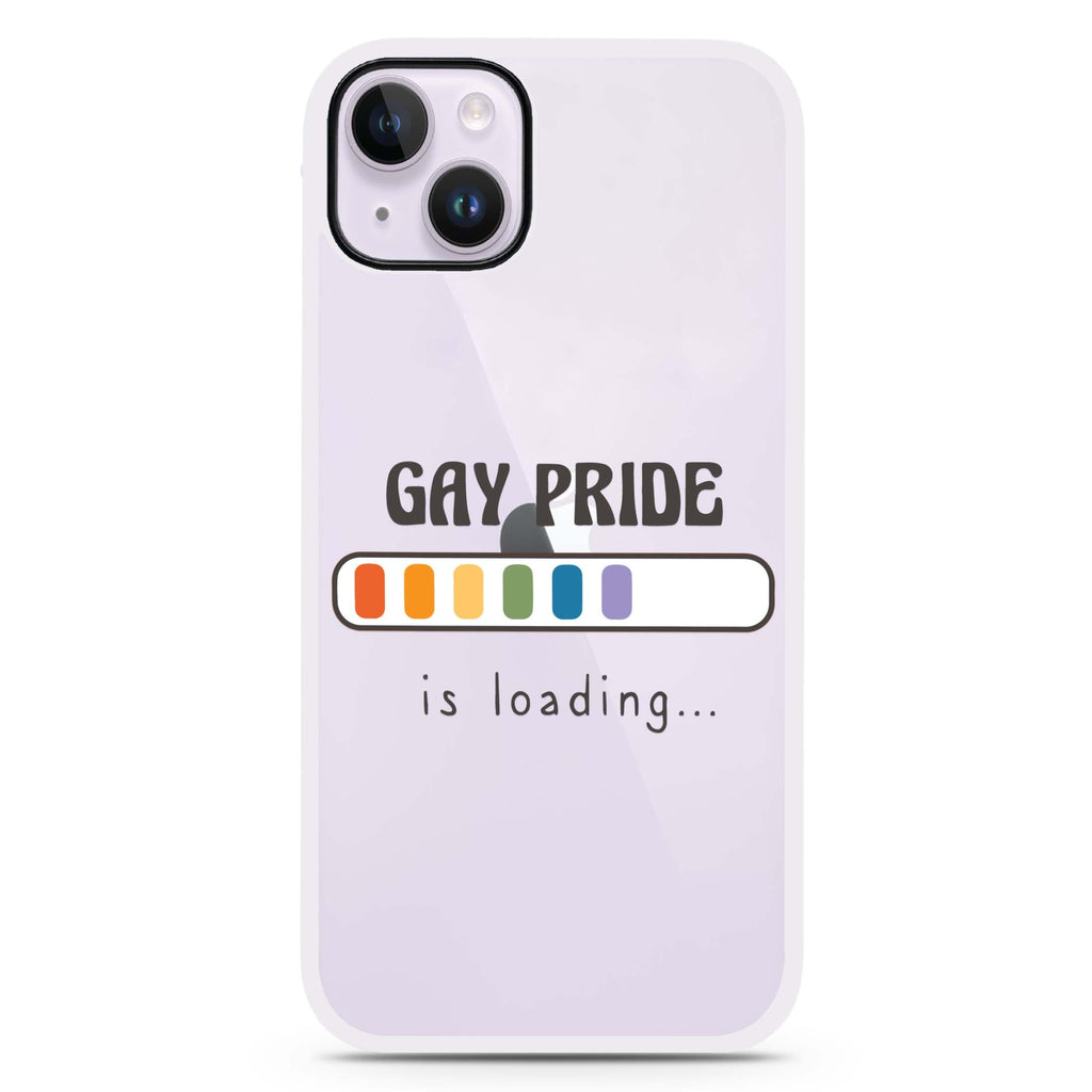 Gay Pride is loading iPhone 15 Plus Impact Guard Bumper Case