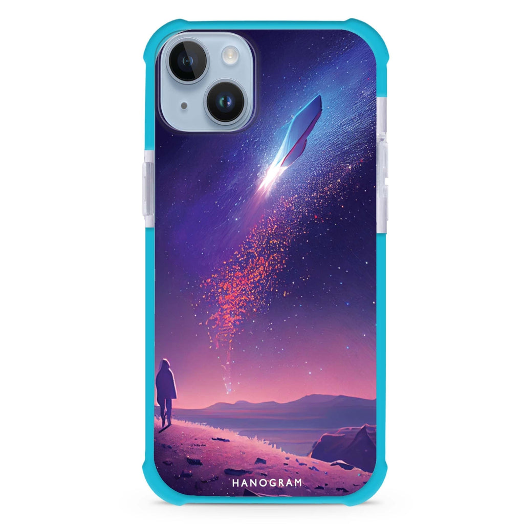 Imagine the Galaxy II iPhone 15 Plus MagSafe Compatible Ultra Shockproof Case