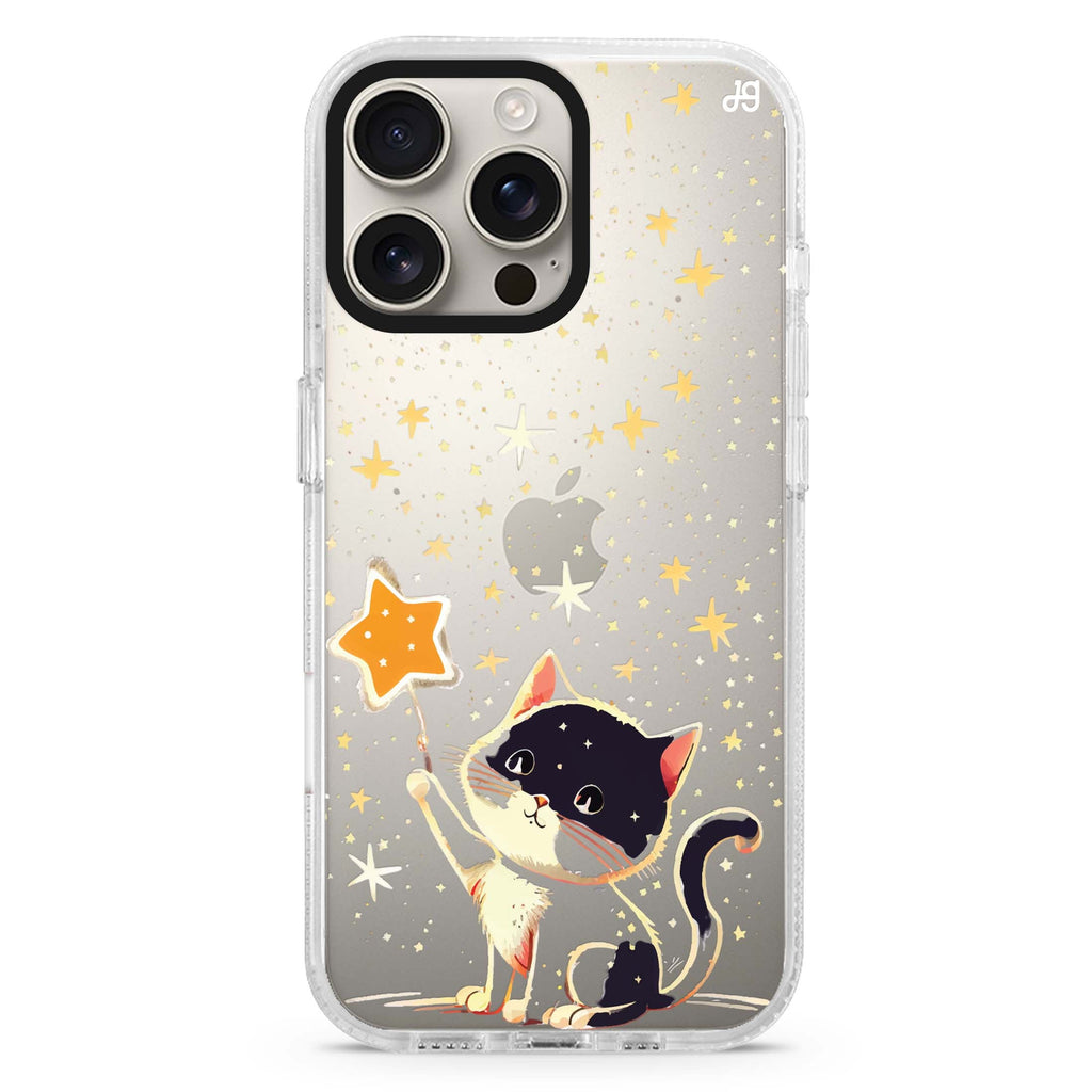 Cat & Star iPhone 16 Pro & 16 Pro Max Case - Personalized and Stylish Protection