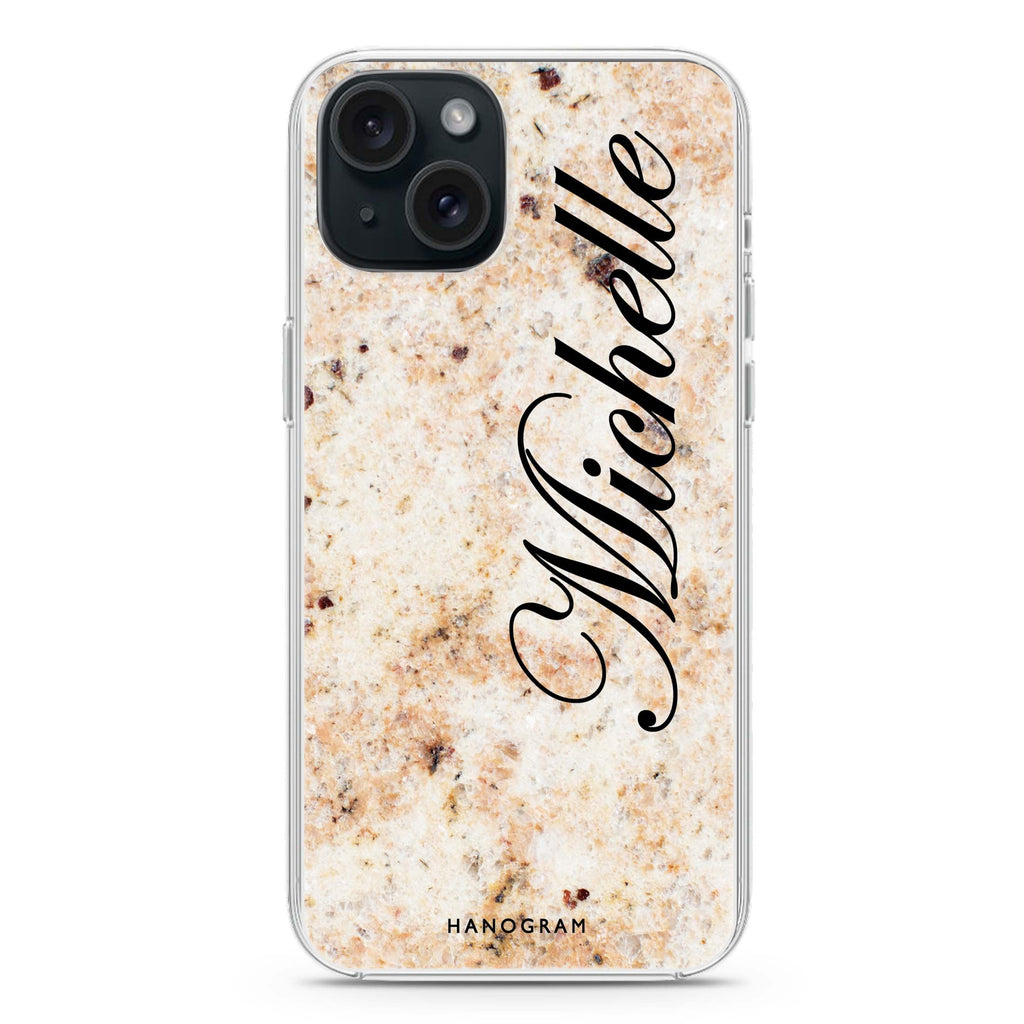 Real Marble iPhone 15 plus Ultra Clear Case