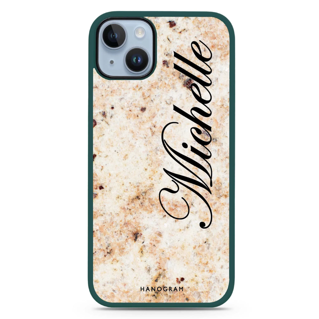 Real Marble iPhone 15 Impact Guard Bumper Case