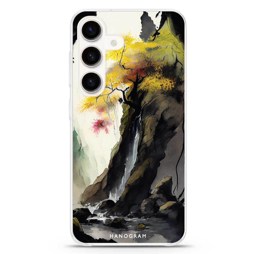 Japanese painting Samsung Galaxy Ultra Clear Case
