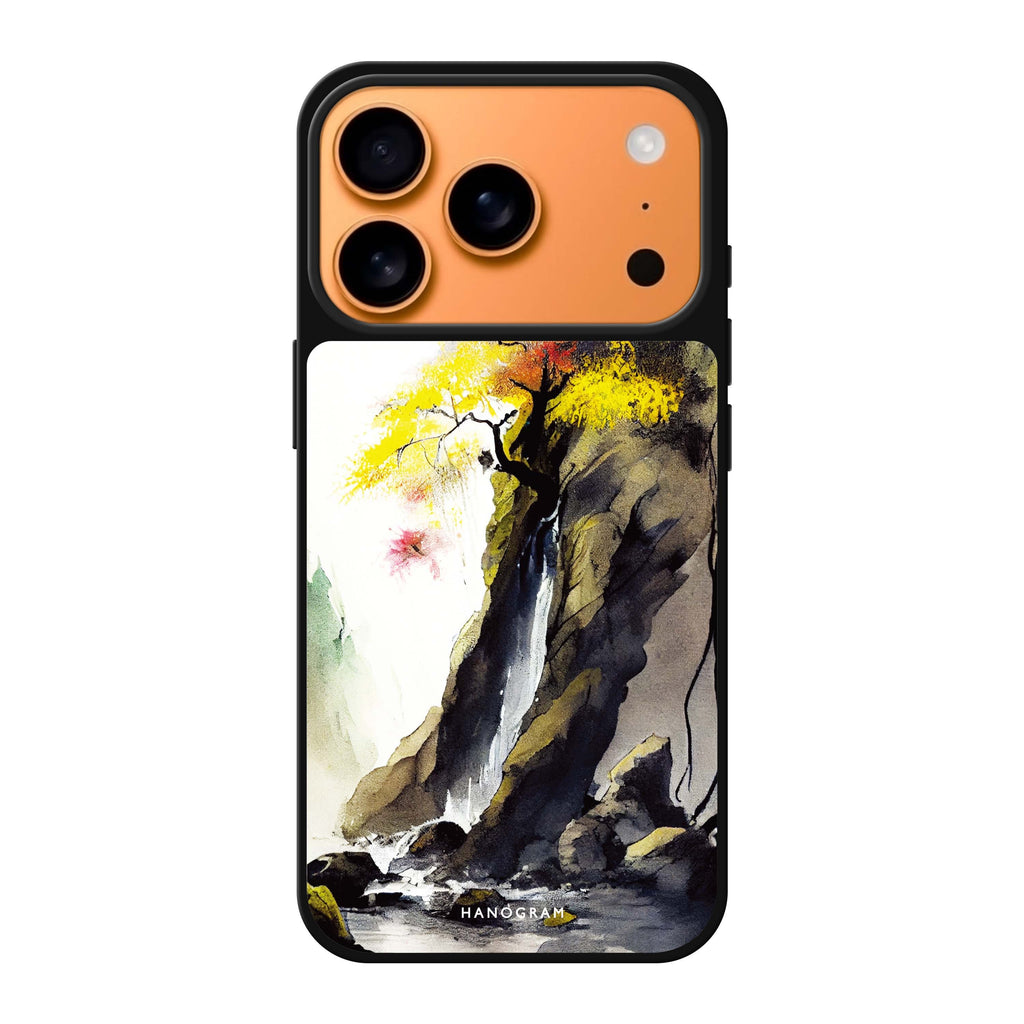 Japanese painting #1 abstract iPhone 17 Pro Max mirror case