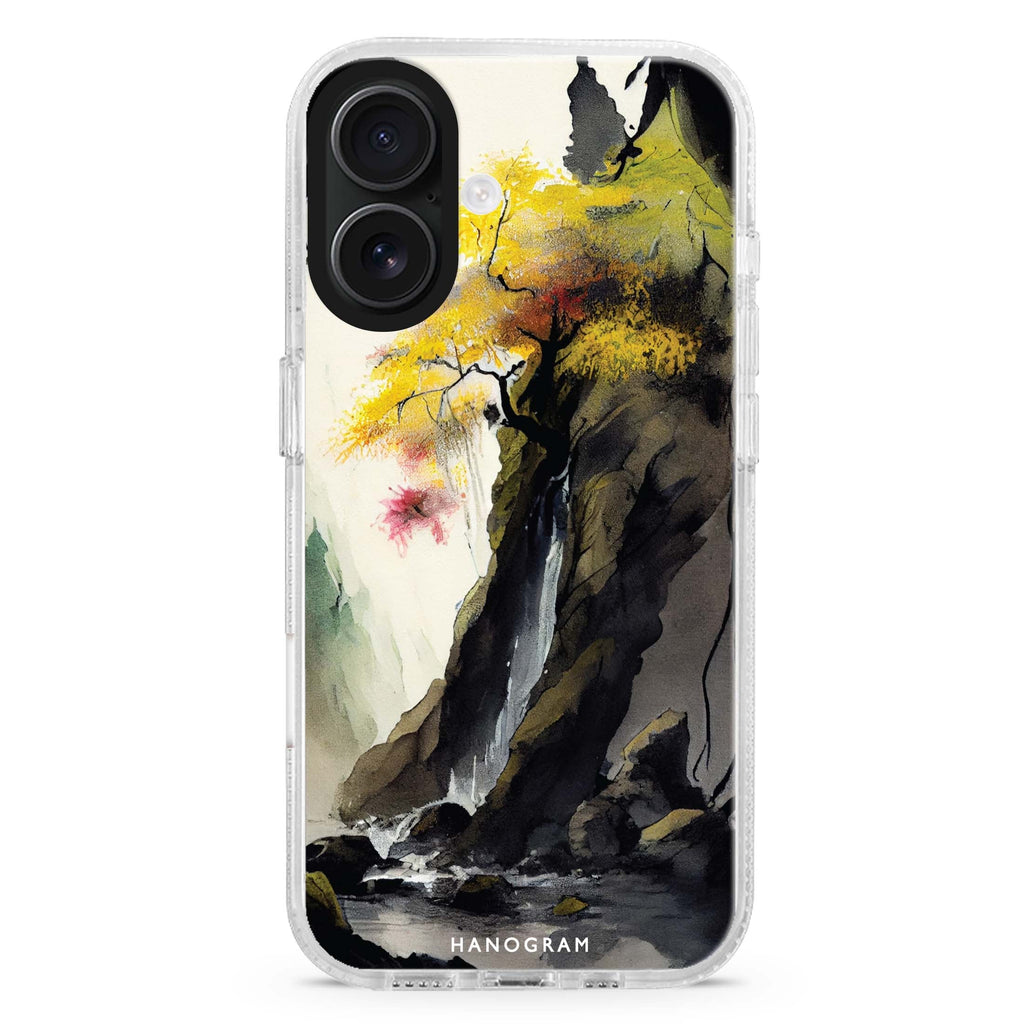 Japanese painting MagSafe Compatible iPhone 16 Ultra Clear Case - Personalized and Stylish Protection