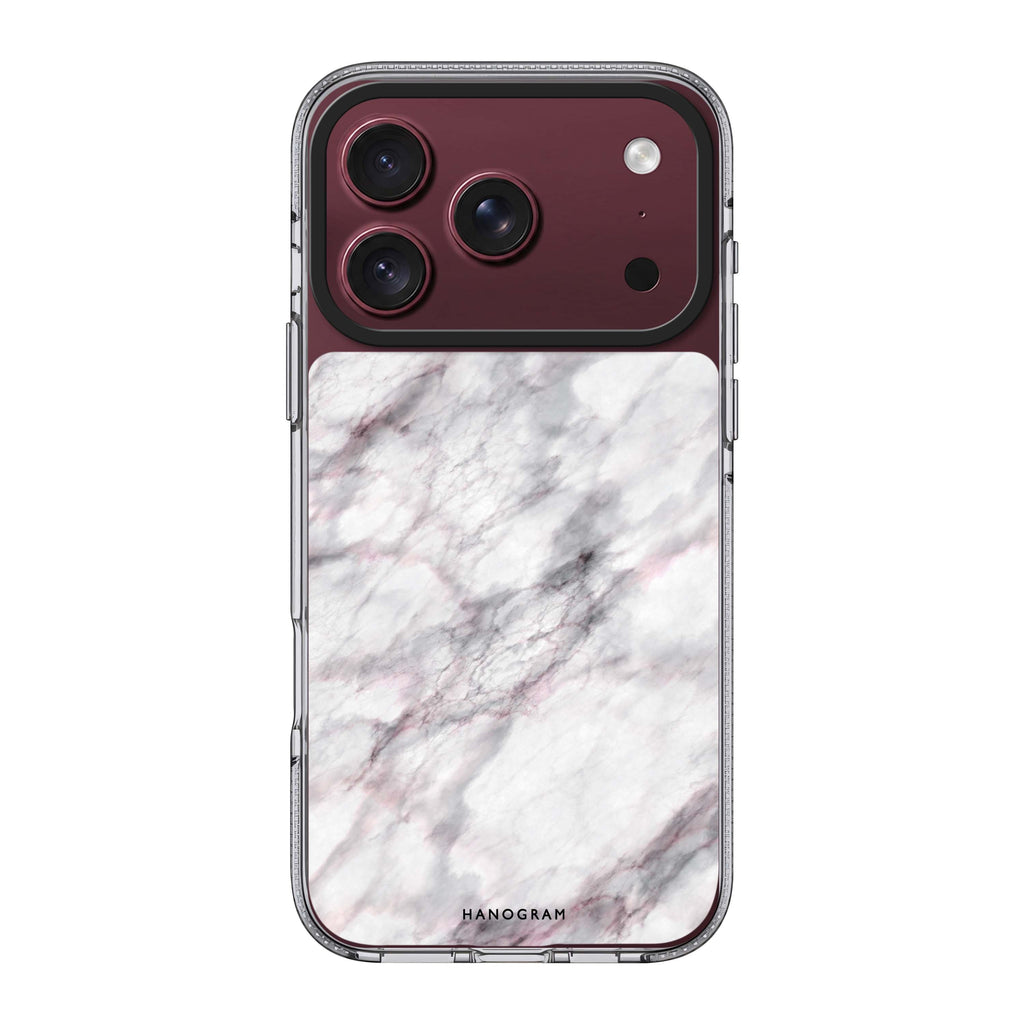 Cursive Name & Marble Ultra Clear Case