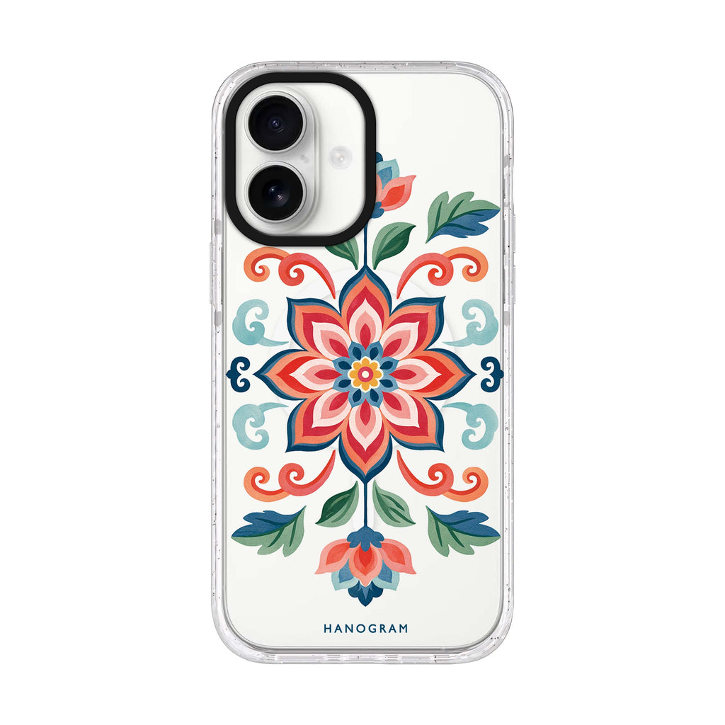 The Painted Folk Blossom iPhone 17 Ultra Clear Case - product image 1