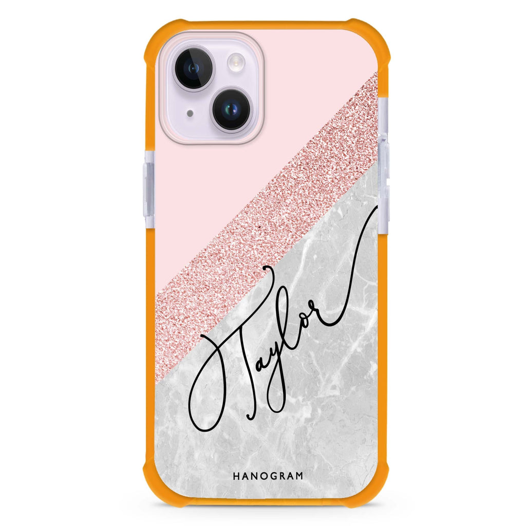 Marble Abstract II iPhone 15 Plus Ultra Shockproof Case